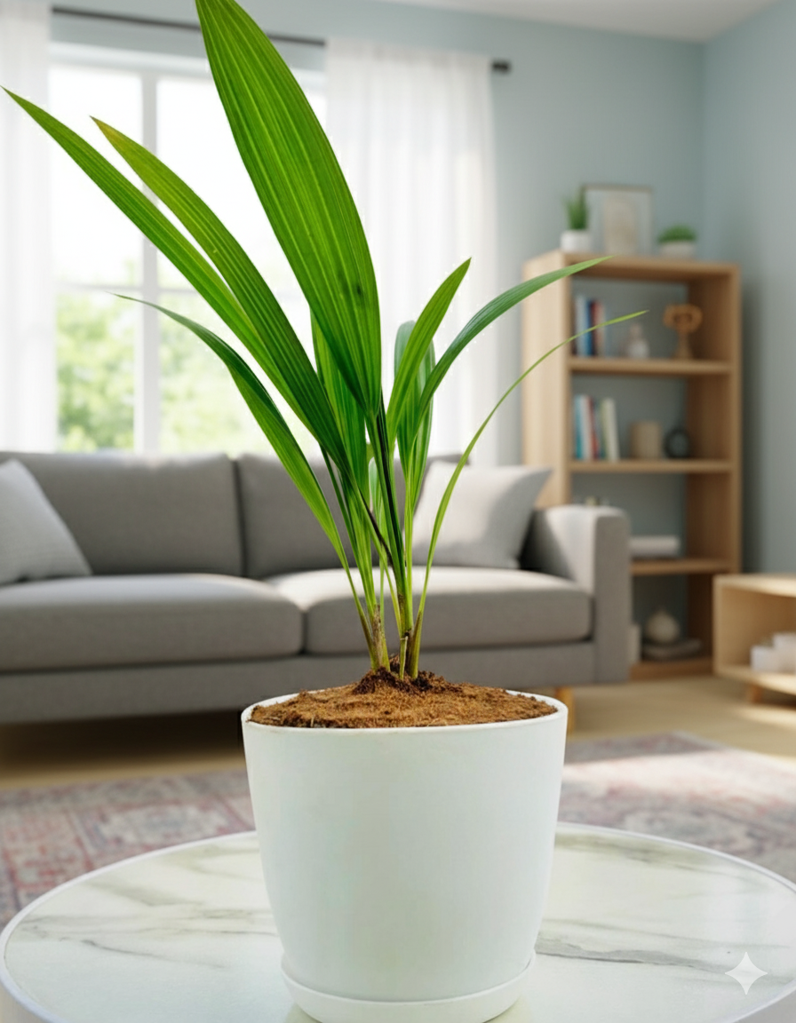 China Plam Plant with Everyday Pot